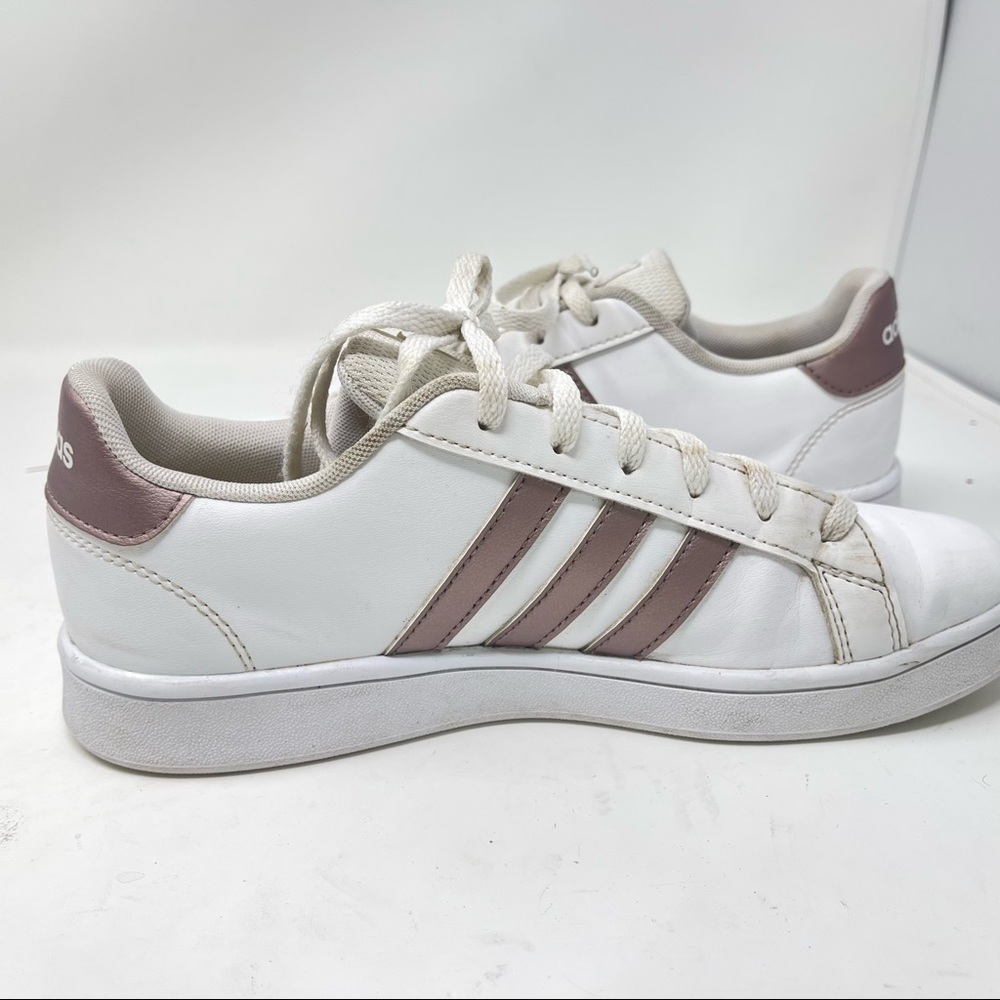 Adidas Grand Court Size 5 Cloud White - Rose Gold metallic Art. EF01101 - Picture 10 of 14